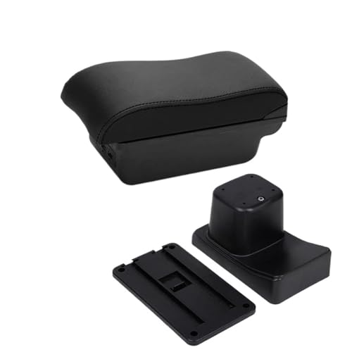 CRJIMX Für Suzuki Für Baleno Armlehne 2017 2018 2019 Nachrüstteile Armlehnen-Box Mittelkonsolen-Box 3USB(B2 schwarze Linie 3USB) von CRJIMX