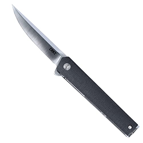 CRKT CEO Taschenmesser klappbar: Ordner mit Linerverriegelung, Drop Point Satinklinge, verstärkter Nylongriff mit Taschenclip 7095KX CRKT CEO Taschenmesser klappbar: Ordner mit Linerverriegelung, Drop Point Satinklinge, verstärkter Nylongriff mit Taschenclip 7095KX von CRKT