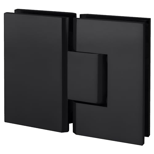 CRL Mattschwarz Vienna 180 Serie Glas-zu-Glas Scharnier von CRL