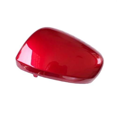Rückspiegel Abdeckkappen Für R&enault Für Koleos Für Kadjar 2012-2018 Rückspiegel Abdeckung Kappe Gehäuse Seite Spiegel Deckel Shell Trim Haube 1 Stücke (Color : Rot, Größe : Links) von CROKZ