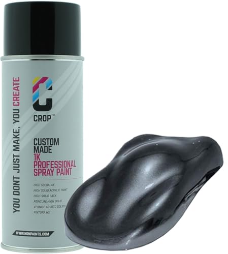 CROP Gunmetal Grau Metallic Lack Spraydose - Anthrazit von CROP