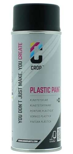 CROP Kunststofffarbe SCHWARZ MATT Spraydose 400ml CROP Kunststofffarbe SCHWARZ MATT Spraydose 400ml von CROP