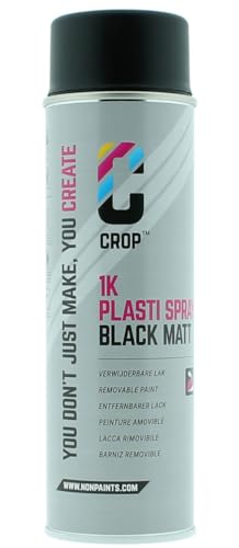 CROP Plastic Dip Spray SCHWARZ MATT Spraydose 500ml CROP Plastic Dip Spray SCHWARZ MATT Spraydose 500ml von CROP
