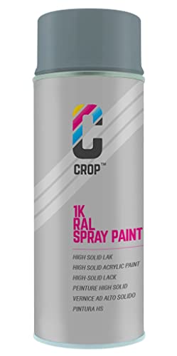 CROP Spraydose RAL 7000 Fehgrau - Seidenglanz - 400ml - Lackspray Grau - 100% farbecht - Schnelltrocknend - Innen & Außen - RAL7000 CROP Spraydose RAL 7000 Fehgrau - Seidenglanz - 400ml - Lackspray Grau - 100% farbecht - Schnelltrocknend - Innen & Außen - RAL7000 von CROP