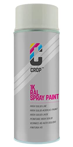 CROP Spraydose RAL 9002 Grauweiss - Matt - 400ml - Lackspray Weiss - 100% farbecht - Schnelltrocknend - Innen & Außen - RAL9002 CROP Spraydose RAL 9002 Grauweiss - Matt - 400ml - Lackspray Weiss - 100% farbecht - Schnelltrocknend - Innen & Außen - RAL9002 von CROP