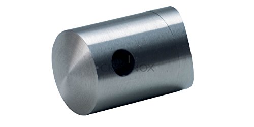 CROSO Traversenhalter für 4 mm Draht für Rohr Durchmesser 42,4 mm, Edelstahl geschliffen V4A, 1 Stück,CN8801120 von CROSO