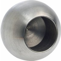 Croso - Vollkugel mit einseitigem Sackloch ø 10 mm, Kugel ø 20 mm,Edelstahl V2A von CROSO