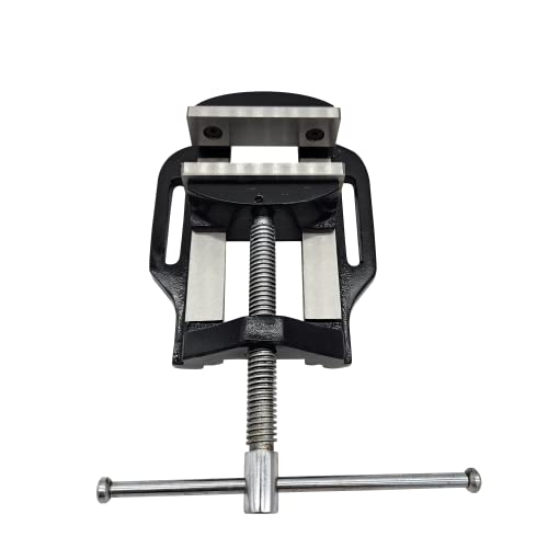 Bohrmaschinen-Schraubstock 100 mm Backenbreite | Premium Qualität Schraubstock | Universal-Schraubstock | CROSSFER® von CROSSFER GmbH