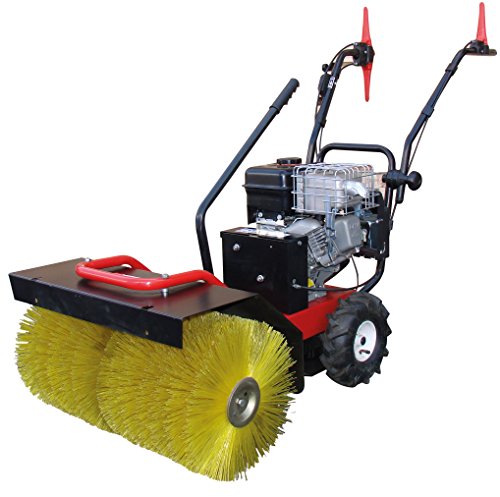 CROSSFER Benzin Kehrmaschine 6,5PS mit verstellbarer Bürste von CROSSFER GmbH