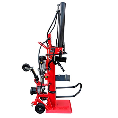 CROSSFER Holzspalter LS22T-PTO+E400V / 22 Tonnen Spaltkraft / 110cm Spaltlänge/Zapfwellenantrieb Dreipunkt + Elektromotor 5,1kW 400V / 2 Hand Bedienung von CROSSFER GmbH