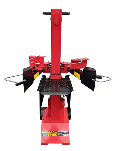CROSSFER Holzspalter LS8T-400V/PRO/Hydraulikspalter 8 Tonnen Spaltkraft / 400V Motor 3,5 kW/Auto-Rücklauf mit stufenlosem Rücklaufstopp / 55 cm Spaltlänge/Spaltgut Ø max. 30 cm von CROSSFER GmbH