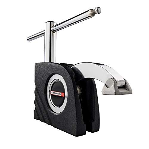 Maschinentischspanner PowerCLAMP 100 | Kompaktspanner | Spannelement | Schnellspanner | Inklusive Klemmschuhen, Schlüssel und T-Nutenstein | CROSSFER® von CROSSFER