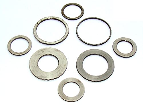 REDUZIERRING für Kreissägeblatt 30mm auf 24mm 2,5mm Dicke, gerändelte Präzisionsausführung "MADE IN GERMANY" CROSSFER® von CROSSFER