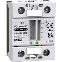 Halbleiterrelais 84140603N 50 a Schaltspannung (max.): 660 v/ac Spezieller Nulldurchgang 1 s - Crouzet von CROUZET