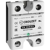 Halbleiterrelais 84137110N 25 a Schaltspannung (max.): 660 v/ac Nullspannungsschaltend 1 St. - Crouzet von CROUZET