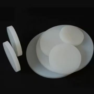 1 Stück weiße VMQ-Silikonkautschuk-Vollscheibe – 55 mm bis 150 mm, runde Dichtungs-Isolierdichtung(85mm*5mm) von CROWEL