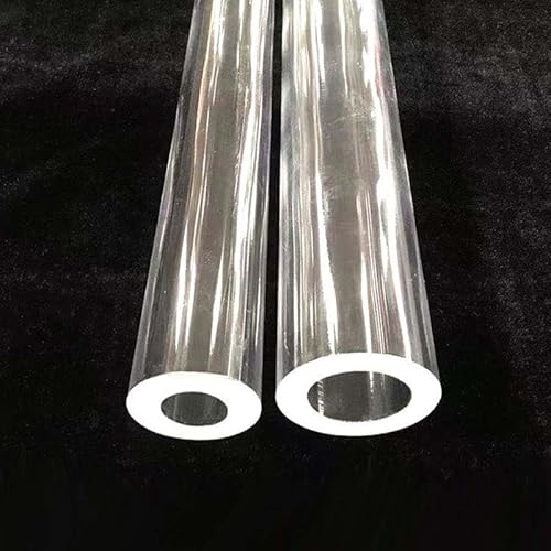 2 Stück klare Acrylrohre – dickwandige Hohlstäbe, druckbeständig, Außendurchmesser 12–50 mm, anpassbare Acrylrohre(490 * 30 * 26MM) von CROWEL