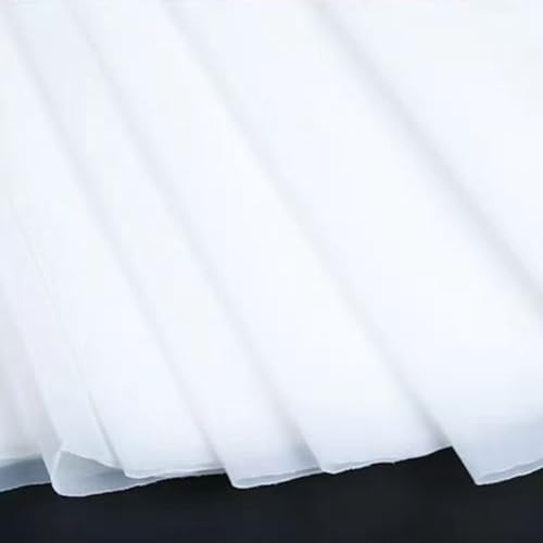 2 m weiße Nylon-Siebgeweberolle – Feinmaschiger Filter (80–350 Maschen) for Farbfiltration, Heimbrauen und mehr, 1 Stück(200mesh*2m) von CROWEL