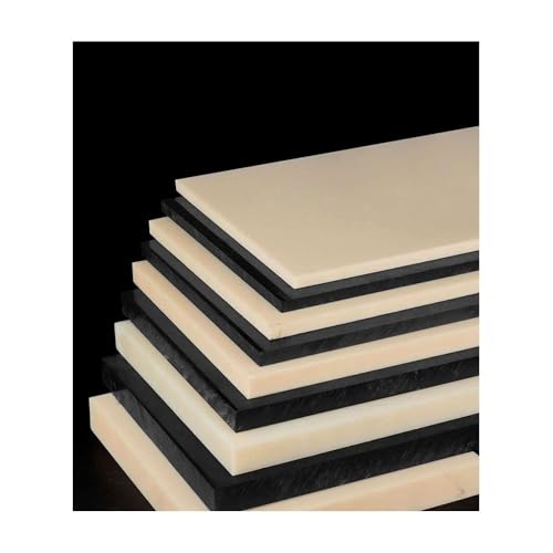 ABS-Kunststoffplatte 300 x 400 mm – starre und glatte Oberfläche for CNC-Prototyping und Modellbau, 1–12 mm dick, 1 Stück(Beige,300x400x4mm) von CROWEL