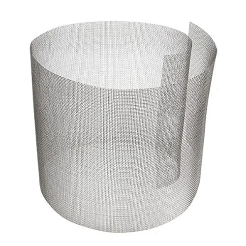 Drahtgeflechtrolle aus Edelstahl 304, 30 x 60 cm – langlebiges Filtersieb for den industriellen und dekorativen Einsatz(30x0.7mm) von CROWEL