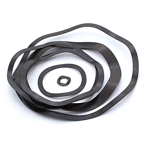 Drei gewellte Federscheiben M10 M12 M14 M16 M19 M21 M24 M27-M118 | Wellenscheiben aus Kohlenstoffstahl - 5/10/50-teiliges Set(M19x25x0.4mm 50pcs) von CROWEL