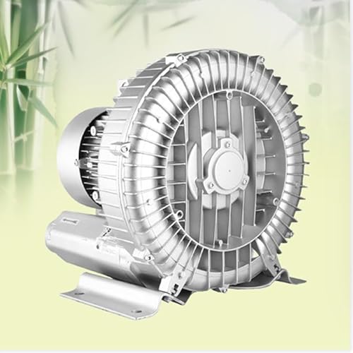Hochdruck Wirbel Ringgebläse - Industrie-Vakuumpumpe 0,33-0,74 PS zum Blasen und Absaugen (750W/1.01HP) von CROWEL