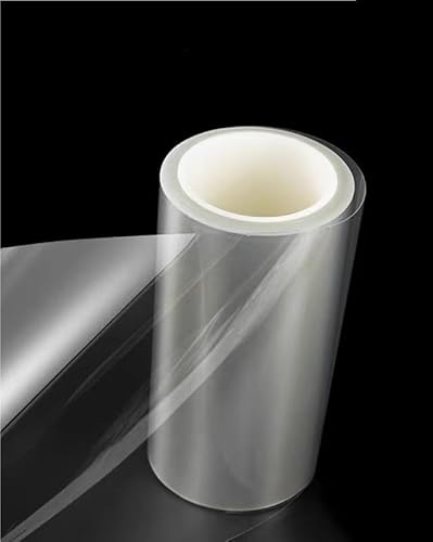 Hochtemperaturbeständige PET-Transferfolie – doppelseitig glänzende, klare A3-DTF-Vorbehandlungsrolle for Wärmepressen-Sublimation/Laminierung(1.5mx5m) von CROWEL