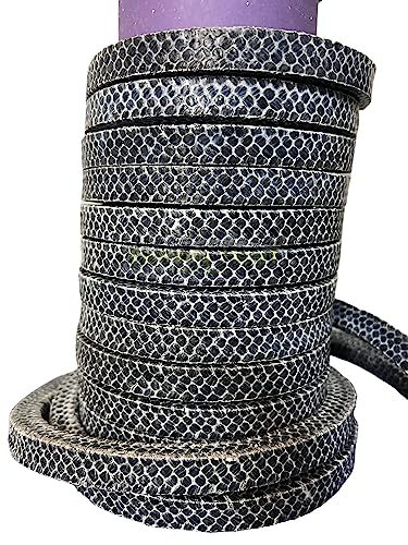 PTFE-Kohlefaser-Stopfbuchsenpackung for Dampfventile und Pumpen – 5 Meter, Dichtungslösung(14mm*14mm) von CROWEL