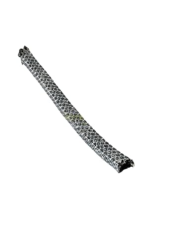 PTFE-Kohlefaser-Stopfbuchsenpackung for Dampfventile und Pumpen – 5 Meter, Dichtungslösung(24mm*24mm) von CROWEL