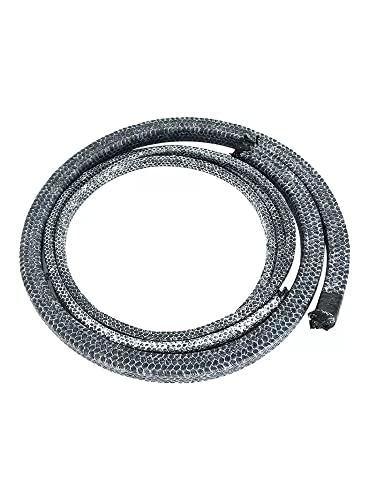 PTFE-Kohlefaser-Stopfbuchsenpackung for Dampfventile und Pumpen – 5 Meter, Dichtungslösung(28mm*28mm) von CROWEL