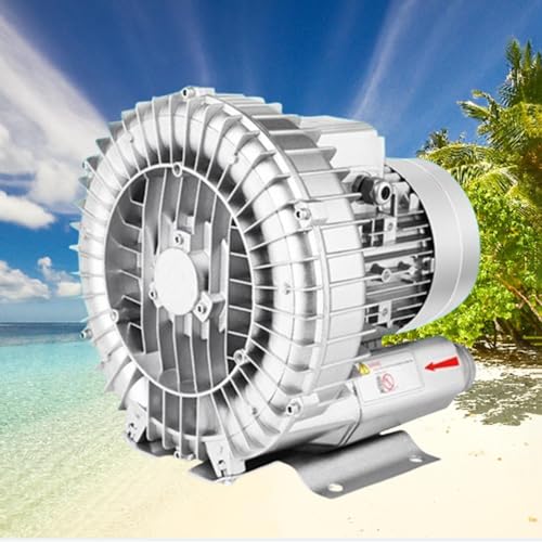 Regenerativer Vortex-Gebläse von 0,16 HP bis 1,49 HP – Hochdruckgebläse mit doppeltem Zweck für den industriellen Einsatz (180 W/0,24 PS) von CROWEL