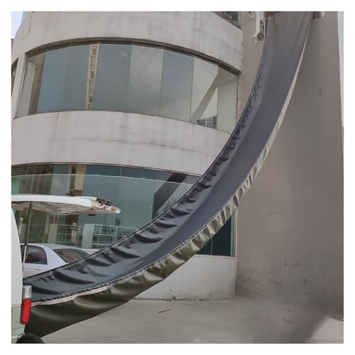 Robuster Faltbare Leinwand Ausladung - Planenförderer zum Be- und Entladen am Lager(Black,40x2m) von CROWEL