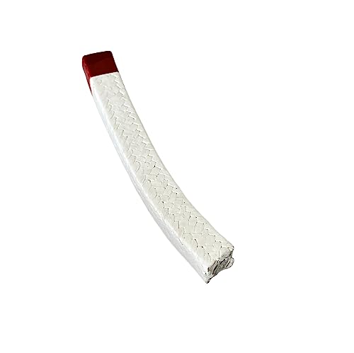 Stopfbuchspackung aus 100% reinem PTFE – Ringdichtung for Seepumpen, 5 Meter, hervorragende Abdichtung und chemische Beständigkeit(18mm*18mm) von CROWEL
