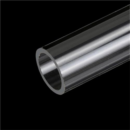 Transparentes Acrylrohr, PMMA-Rohr – durchsichtiger Kunststoffschlauch for verschiedene Anwendungen (3 mm bis 10 mm Außendurchmesser) – 1 Stück(25CM*8mm*5mm) von CROWEL