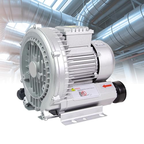 Vortex Ringgebläse 220V/380V - Hocheffiziente Vakuumpumpe für Fabrikbelüftung und Staubentfernung (220v 1.5KW) von CROWEL
