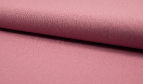 Luxuriös 100% Baumwolle Stoff Basteln Material Old Rose - rosa, 1Mtr - 150cm x 100cm von CRS Fur Fabrics