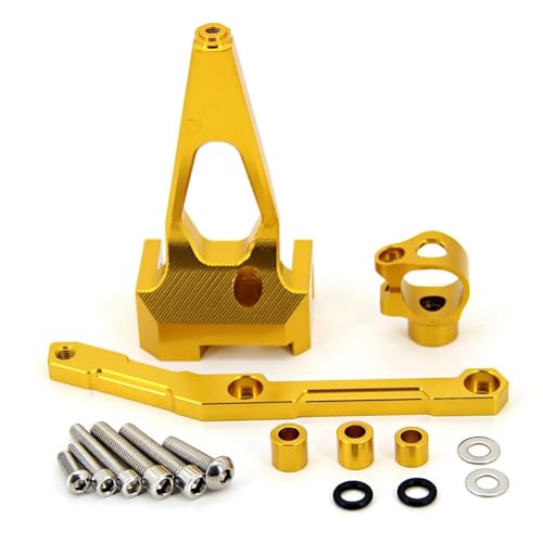 CRTQNS Motorradzubehör Für Y&amaha MT 09 MT-09 MT09 FZ09 FZ-09 2013-2019 Motorräder Einstellbare Lenkung Stabilisieren Dämpfer Halterung Montieren Unterstützung Kit Ersatz Ersatzteile(Bracket-Gold) CRTQNS Motorradzubehör Für Y&amaha MT 09 MT-09 MT09 FZ09 FZ-09 2013-2019 Motorräder Einstellbare Lenkung Stabilisieren Dämpfer Halterung Montieren Unterstützung Kit Ersatz Ersatzteile(Bracket-Gold) von CRTQNS