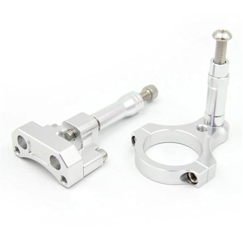 Motorradzubehör CNC Aluminium Einstellbare Motorräder Lenkung Stabilisieren Dämpfer Halterung Halterung Kit Für Y&amaha YZF R3 YZFR25 MT-03 MT-25 2013-2016 Ersatz Ersatzteile(Damper bracket Silver) Motorradzubehör CNC Aluminium Einstellbare Motorräder Lenkung Stabilisieren Dämpfer Halterung Halterung Kit Für Y&amaha YZF R3 YZFR25 MT-03 MT-25 2013-2016 Ersatz Ersatzteile(Damper bracket Silver) von CRTQNS