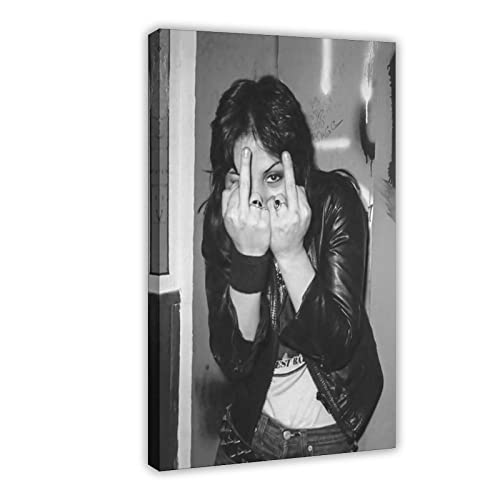 Joan Jett Musikposter Leinwand Poster Schlafzimmer Dekor Sport Landschaft Büro Zimmer Dekor Geschenk Rahmenstil 20 x 30 cm von CRTTRS