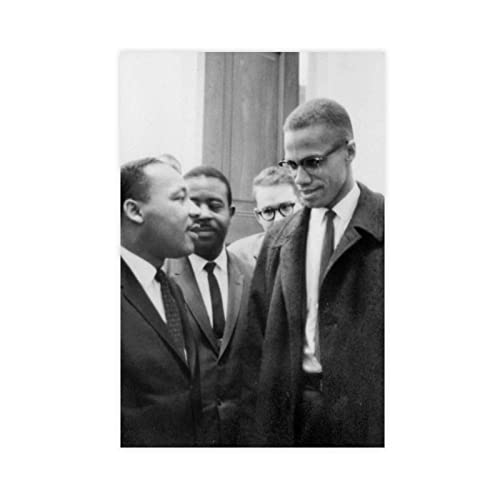 Malcolm X Meets Martin Luther King Jr Poster Leinwand Poster Schlafzimmer Dekor Sport Landschaft Büro Zimmer Dekor Geschenk Rahmen Stil 50 x 75 cm Malcolm X Meets Martin Luther King Jr Poster Leinwand Poster Schlafzimmer Dekor Sport Landschaft Büro Zimmer Dekor Geschenk Rahmen Stil 50 x 75 cm von CRTTRS