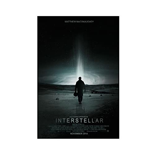 Science-Fiction-Film Interstellar, Leinwand-Poster, Wandkunst, Dekor, Bild, Gemälde für Wohnzimmer, Schlafzimmer, Dekoration, ungerahmt, 40 x 60 cm von CRTTRS