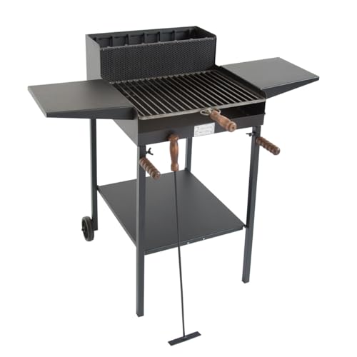 BA50-BARBECUE OLIVENETO MIT Holz- UND KOHLENKASTEN CRUCCOLINI von CRUCCOLINI