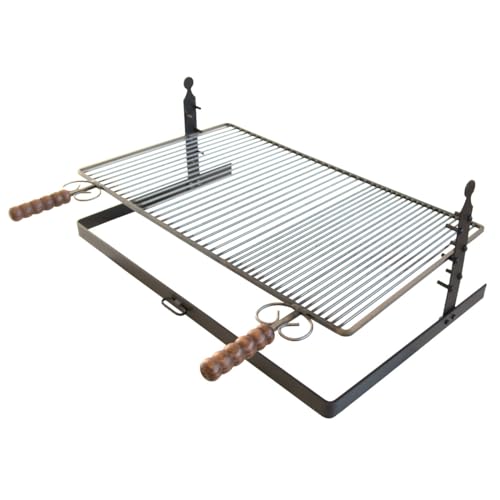 BG82-75 Chianina – Gitter höhenverstellbar 75 Cruccolini, Grillgitter Grillrost Grillgestell von CRUCCOLINI