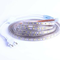 1m LED-Streifen - warmweiß, Streifen von 5050 SMD 60 Leds/m, helle Hintergrundbeleuchtung, 220V 230V-Streifen, IP65 wasserdicht, DIY-Dekoration für 1m LED-Streifen - warmweiß, Streifen von 5050 SMD 60 Leds/m, helle Hintergrundbeleuchtung, 220V 230V-Streifen, IP65 wasserdicht, DIY-Dekoration für von CRUEL
