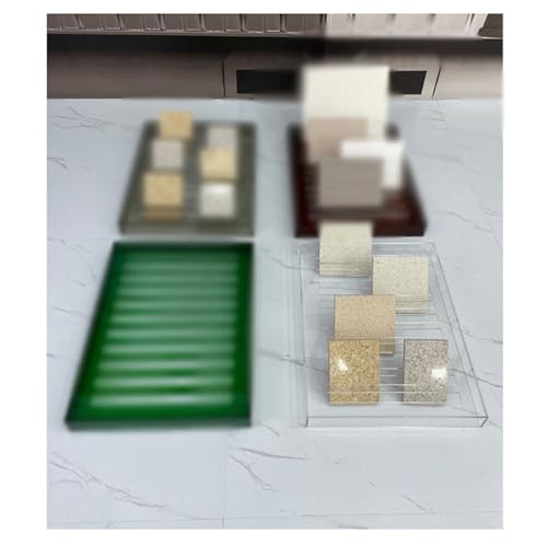 Acryl-Regale, 11 Präsentationsständer, tragbares Präsentationsständer aus Acryl mit großer Kapazität(Clear) von CRYSEU