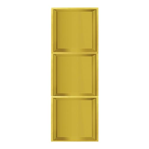 CRYSEU Duschablage, Badezimmer-Wandnische, Duschnische aus Edelstahl 304, Mehrfarbig(Champagne Gold,90x28x12.5CM/35.44x11.03x4.93in) von CRYSEU