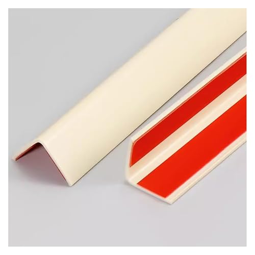CRYSEU Eckenschutz für Wände, selbstklebender Eckenschutz für Wohnzimmerecken, Eckschutz für Wandfliesen (Beige, 300cm/118in) von CRYSEU
