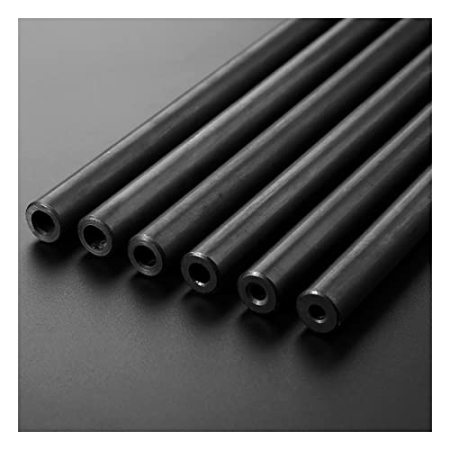 EDELSTAHL-Rundrohre, 1 Stück Weichstahlrohr, Außendurchmesser 22 mm, hydraulische Präzisionsstahlrohre, hochharte, polierte Hohlstahlrohre, 500 mm Länge(OD 22mm*18mm ID) von CRYSEU