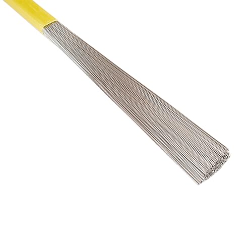 Edelstahl-Federdraht, Edelstahl-Federdraht, harter Draht, gerader Draht for mechanische Federn, 50 cm lang, 100 Stück(Diameter:2.6mm) von CRYSEU