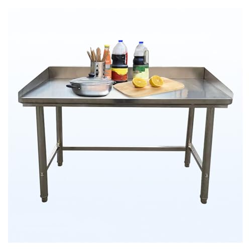 Edelstahl-Lebensmittelzubereitungstisch, Edelstahl-Vorbereitungs- und Werkbank for gewerbliche Küchen mit Gehäuse, Arbeitstisch for gewerbliche Küchen, Vorbereitungstisch(60x40x80cm/23.6x15.7x31.5") Edelstahl-Lebensmittelzubereitungstisch, Edelstahl-Vorbereitungs- und Werkbank for gewerbliche Küchen mit Gehäuse, Arbeitstisch for gewerbliche Küchen, Vorbereitungstisch(60x40x80cm/23.6x15.7x31.5") von CRYSEU